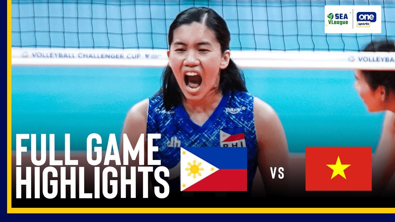 Alas Game Highlights: Philippines bows to Vietnam in four sets of SEA V.League 